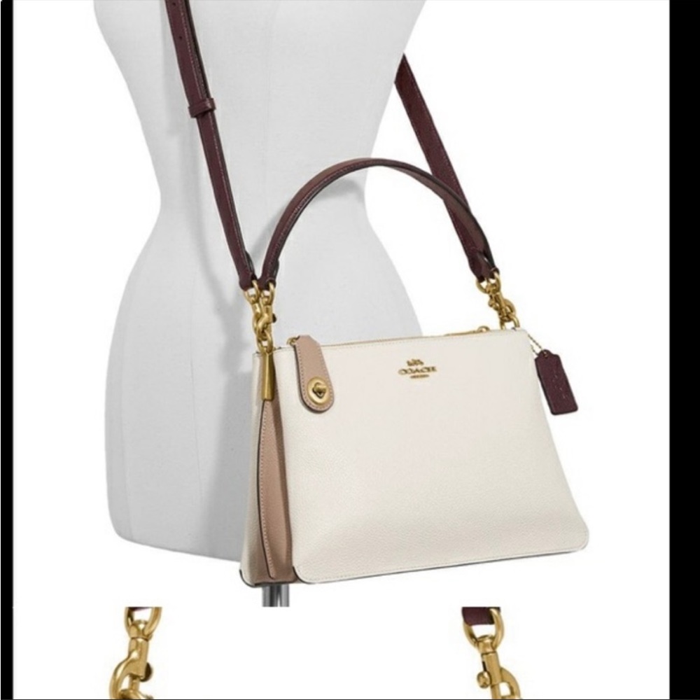 Coach Turnlock Clasp Satchel